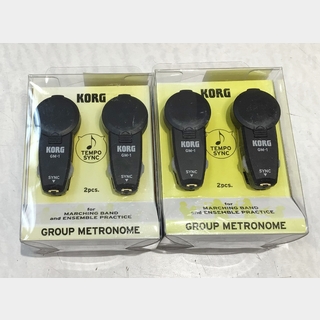 KORG ～デジタルメトロノーム～ GM-1 2PCS x2【2個セットx2 計4個セット】