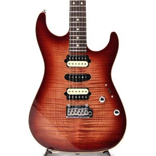 Suhr JE-Line Standard Plus Rear Route Faded Trans Wine Red Burst