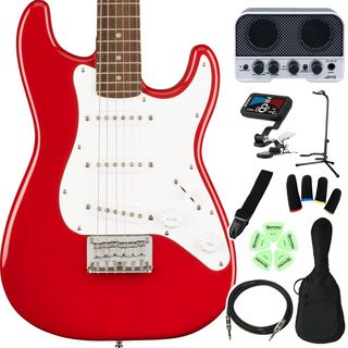 Squier by FenderMini Stratocaster 小学 1年生から弾ける！キッズギターセット Dakota Red