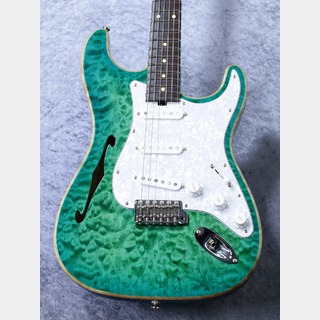 Red House  General S/SSS Hollow Quilted Top ~Trans Green~[特注品][悪3.09㎏]