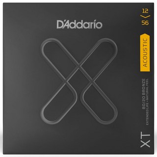 D'Addario XT 80/20 BRONZE [XTABR1256 Light Top/Medium Bottom]