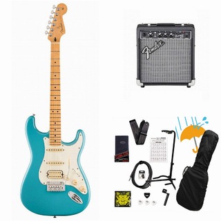 Fender Player II Stratocaster HSS Maple FB Aquatone Blue エレキギター Fender 10Wアンプ付属エレキギター初心