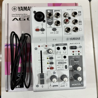 YAMAHA AG03MK2(配信のレベルアップに!!)