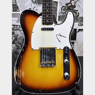 Fender Custom Shop MBS 1962 Telecaster Custom Relic -3 Color Sunburst- by Dennis Galuszka 2019USED!!