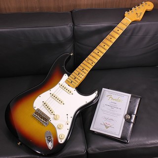 Fender Custom ShopPostmodern Stratocaster Journeyman Relic Maple Fingerboard Bleached 3-Color Sunburst SN. XN16722