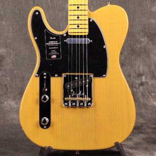 Fender American Professional II Telecaster Left-Hand Maple Fingerboard Butterscotch Blonde[S/N US23118512]