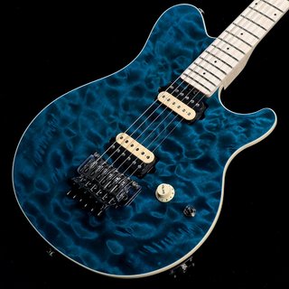 MUSIC MAN KID Limited AXIS Trans Blue Quilted Maple Top Matching Head(重量:3.33kg)【渋谷店】