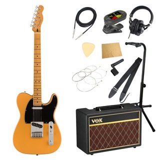 Fenderフェンダー Player Plus Telecaster MN BTB エレキギター VOXアンプ付き 入門11点 初心者セット