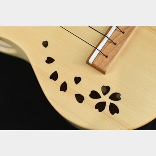 QUIAMEzo's Ukulele Throughneck Soprano さくら