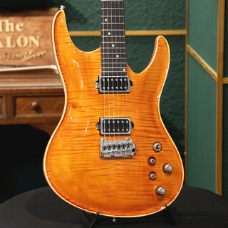 Valenti Guitars NEBULA Curved Sunset Orange #23