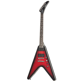 Epiphoneエピフォン Dave Mustaine Flying V Prophecy Aged Dark Red Burst エレキギター