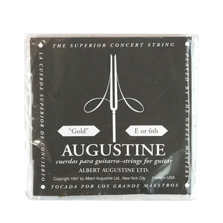 AUGUSTINE GOLD 6th クラシックギター弦 バラ弦×6本