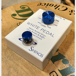 ギター SHINOS WHITE PEDAL Master Builder Series WHITE PEDAL -Master Builder Series- | SHINOS Official Online