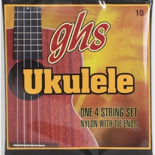 ghs10/Standard Ukulele Clear Nylon ウクレレ弦