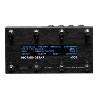 Morningstar Engineering MC8 【フルプログラム可能なMIDIフットコントローラー!】【送料無料!】