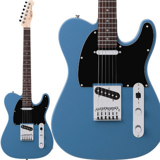 Laid BackLTL-5-R-SS Fog Blue エレキギター テレキャスタータイプ ハムバッカー切替可能 アルダーボディ 青