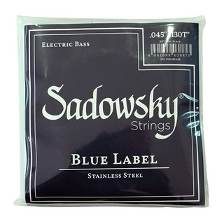 Sadowsky SBS45B Blue ブルーラベル ステンレススチール 5弦ベース弦×2セット