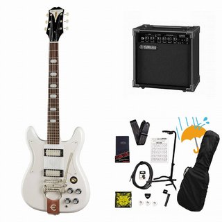 Epiphone Crestwood Custom Polaris White (PO) エレキギター YAMAHA GA15IIアンプ付属初心者セットR【WEBSHOP】