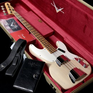 Fender Custom Shop1954 P-Bass Journeyman Relic Aged Vintage Blonde(重量:3.95kg/フェンス着用時4.10kg)【渋谷店】