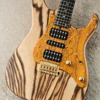 T's Guitars DST Pro 24 w/Spalted Maple PG -Steps Natural Burner Mat-