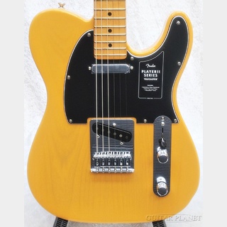 Fender Player II Telecaster -Butterscotch Blonde-【チェンバードアッシュボディ】【MX24035742】【軽量2.83kg】