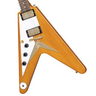 EpiphoneInspired by Gibson Custom 1958 Korina Flying V Aged Natural Left Handed [2NDアウトレット特価]【WEBSH