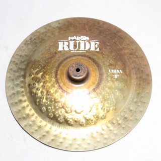 PAiSTe RUDE 18インチ CHINA パイステ ルード チャイナシンバル【池袋店】