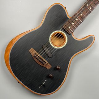 Fender ACOUSTASONIC PLAYER　TELECASTER BK Brushed Black エレアコギターアコスタソニック プレイヤー