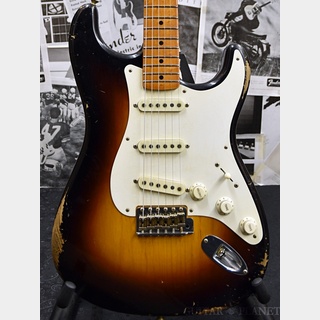 Fender Custom Shop MBS 1956 Stratocaster Relic -Wide Fade 2 Color Sunburst- by Levi Perry