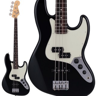 Fender 2024 Collection Hybrid II Jazz Bass PJ (Black/Rosewood)