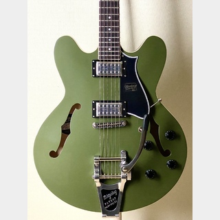 HeritageStandard H-535 -Olive Drab w/Bigsby-【3.66㎏】【Lollarピックアップ搭載】