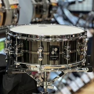 Sonor KS-14575SDB スネアドラム Brass Shell 14″ x 5.75″コンプレッサーシリーズ