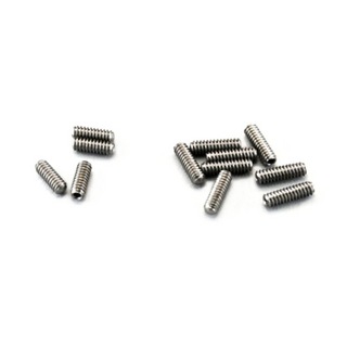 MontreuxSaddle height screw set inch Stainless Oval Point 12 No.9249 弦高調整用イモネジ