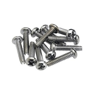 Fender Pickup and Selector Switch Mounting Screws (12pcs/Chrome) (#0994925000)