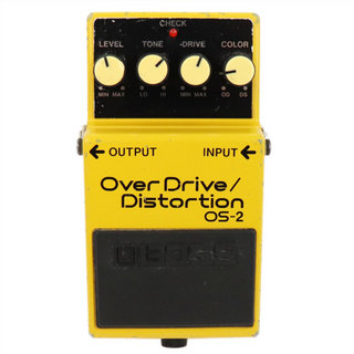 BOSS 【中古】オーバードライブ ディストーション エフェクター BOSS OS-2 OverDrive Distortion