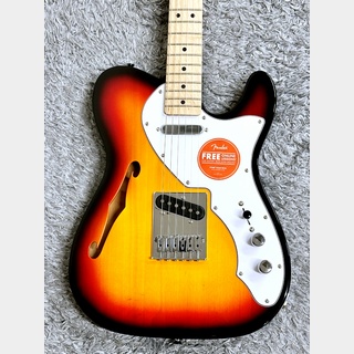 Squier by FenderAffinity Series Telecaster Thinline 3-Color Sunburst / Maple【2024年最新モデル】