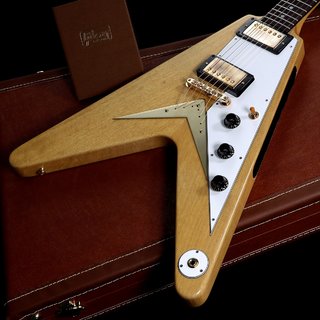 Gibson Custom Shop 1958 Korina Flying V Reissue VOS Natural White Pickguard【渋谷店】