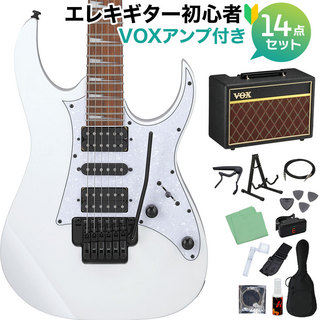 IbanezRG450DXB WH エレキギター初心者14点セット 【VOXアンプ付き】