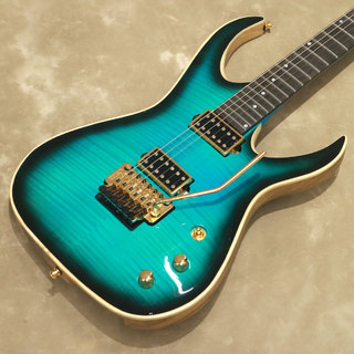 Valenti Guitars Callisto Carved, Blue Burst