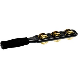 MeinlJG1B-BK [Professional Series Jingle Stick / Solid Brass Jingles ， Black]
