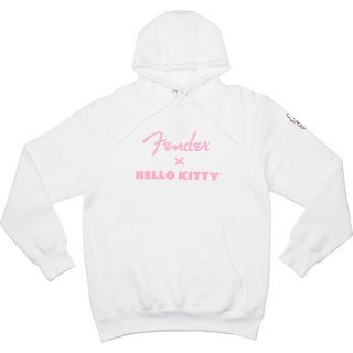 Fender Clothing & Collectibles Fender x Hello Kitty White Sleeve Logo Hoodie M-Size フェンダー パーカー【WE