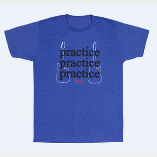 FenderPractice T-Shirt, Heather Blue S【御茶ノ水本店】