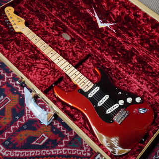Fender Custom Shop1959 Stratocaster Heavy Relic Maple Neck Candy Apple Red