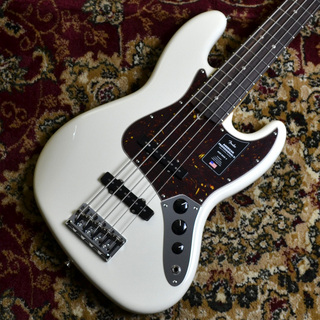 FenderAmerican Professional II Jazz Bass V Rosewood Fingerboard Olympic White