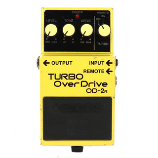 BOSS 【中古】 オーバードライブ エフェクター BOSS OD-2R TURBO Over Drive ターボ オーバードライブ