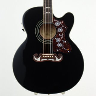 Epiphone EJ-200SCE Black【福岡パルコ店】