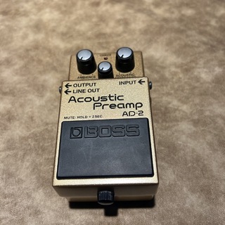 BOSS AD-2 Acoustic Preamp アコギ用 プリアンプAD2