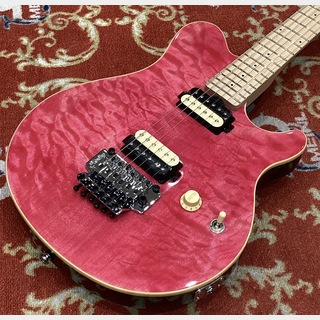 Sterling by MUSIC MAN SBMM AX40-Transparent Pink【現物画像】【日本限定数量復刻】【10/6入荷】 