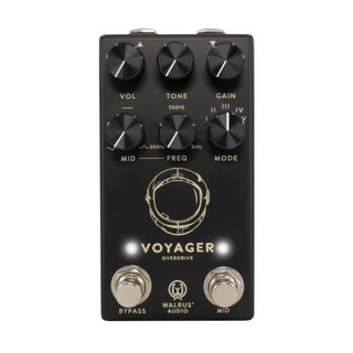 WALRUS AUDIO WAL-VOY/MK2 #BK Voyager Preamp Overdrive MKII プリアンプ オーバードライブ ギターエフェクター