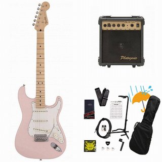 Fender Made in Japan Junior Collection Stratocaster Maple FB Satin Shell Pink [ショートスケール] PG-10アン